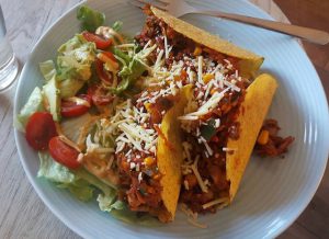 Taco’s met salade