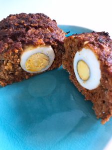 Gehaktbrood met ei