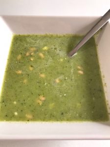 Broccoli / courgette soep