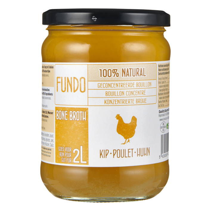 Glutenvrije en lactosevrije bouillon