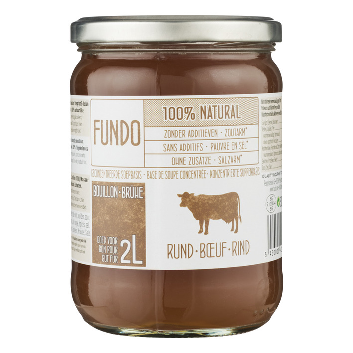 Glutenvrije en lactosevrije bouillon